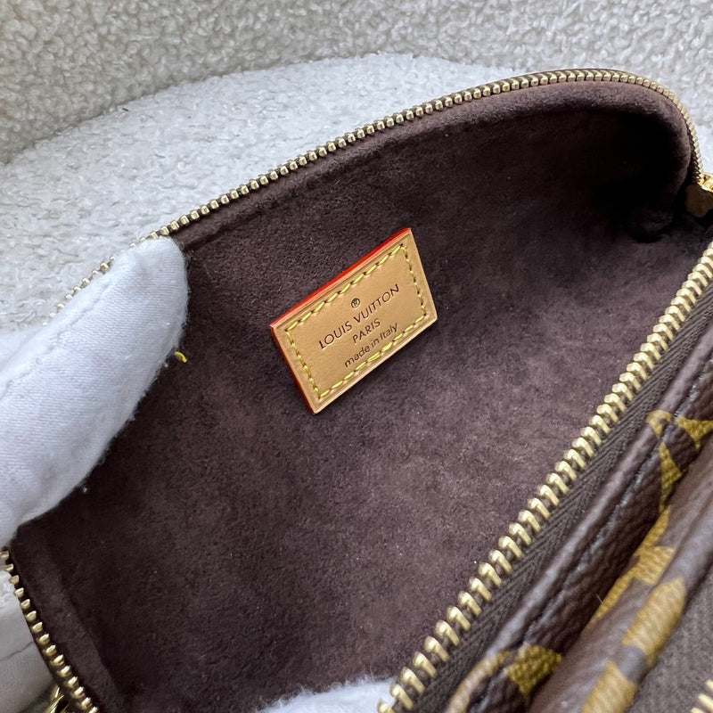 LV Mini Bumbag in Monogram Canvas and GHW (Model: M82335)