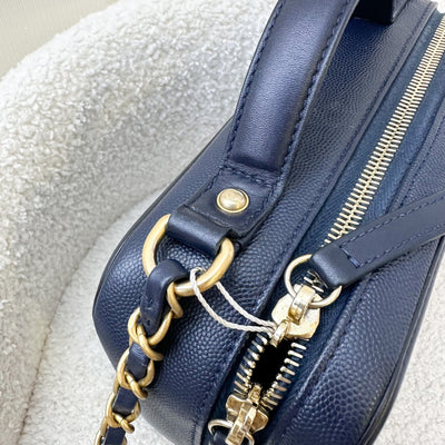Celine Crossbody Micro Heart Bag in Triomphe Canvas and GHW