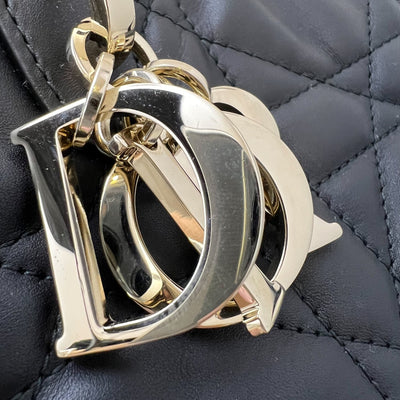 Celine Crossbody Micro Heart Bag in Triomphe Canvas and GHW