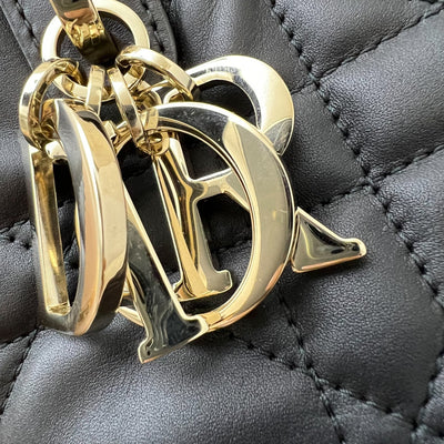 Celine Crossbody Micro Heart Bag in Triomphe Canvas and GHW