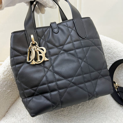Celine Crossbody Micro Heart Bag in Triomphe Canvas and GHW