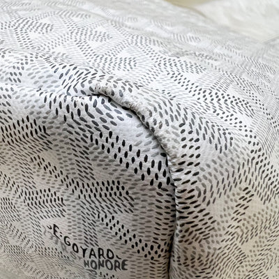 Goyard Saint Louis GM Tote in White Signature Goyardine Canvas