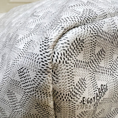 Goyard Saint Louis GM Tote in White Signature Goyardine Canvas