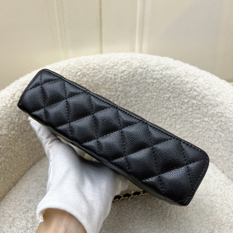 [Brand New July 2025] Chanel 25B Vanity / Clutch with Chain (LP Style Bag) in Black Caviar and LGHW