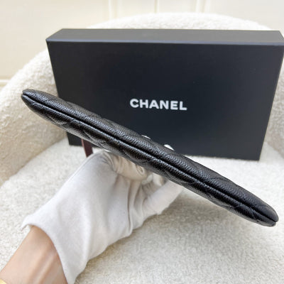 Chanel Classic Small O-Case / Pouch in Black Caviar and SHW