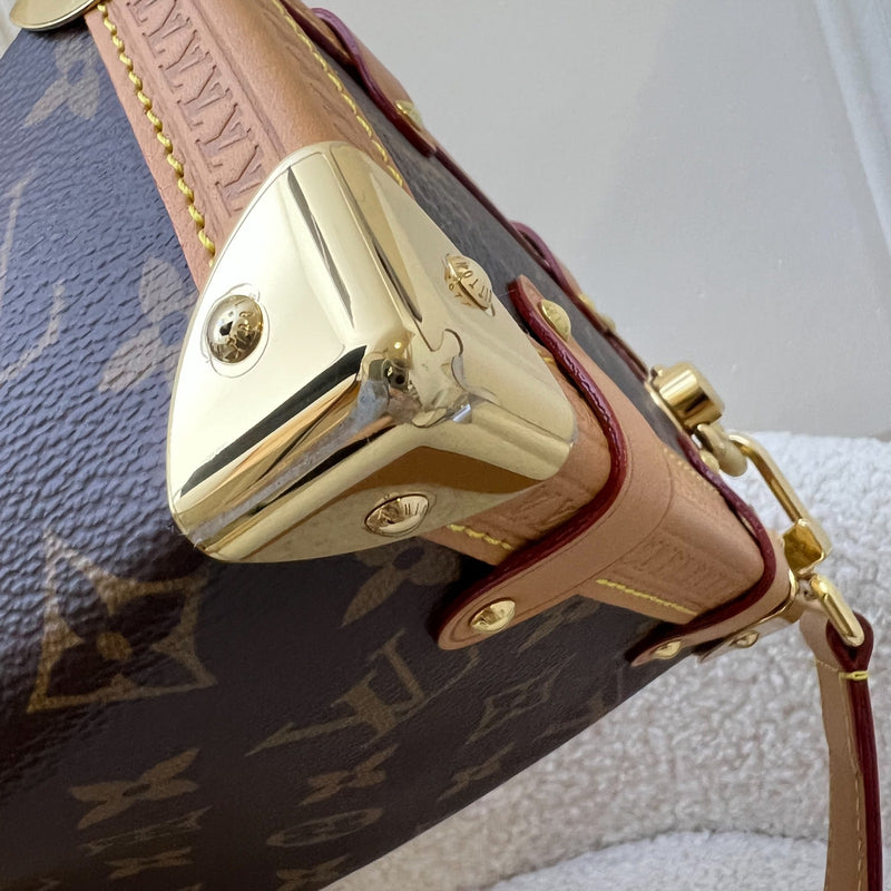 LV Side Trunk MM Bag in Monogram Canvas and GHW (Model: M46358)