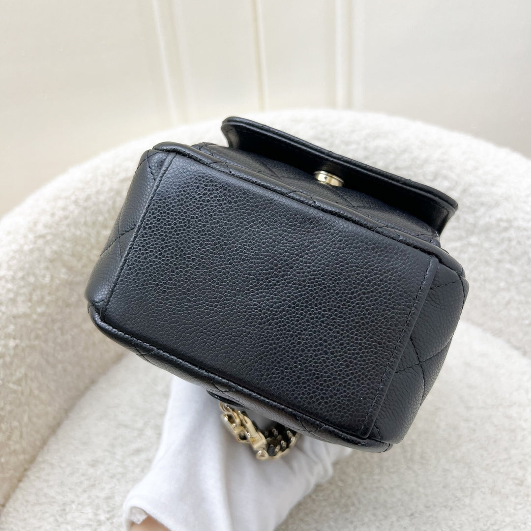 chanel mini backpack 24c Chanel 24C Mini Backpack in Caviar and LGHW (Model: AP3753) – Brands Lover