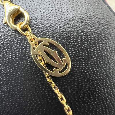 Cartier D'Amour Necklace with Diamond in 18K Yellow Gold, Large Model