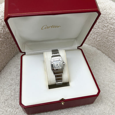 Cartier Santos Galbee Steel Watch, Quartz Movement (W20017D6)