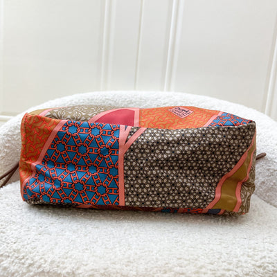 Hermes Fourbi Pouch / Handbag Insert in Printed Silk