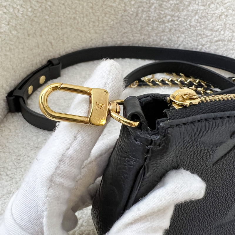 LV Multi Pochette Accessoires MPA in Black Monogram Empreinte Leather and  GHW