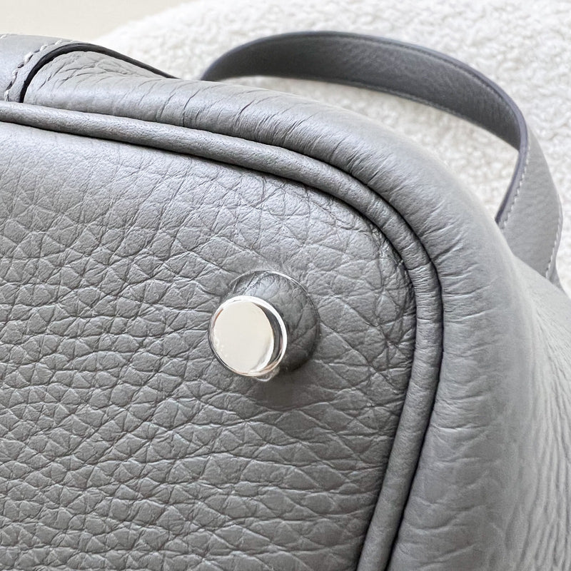 Hermes Picotin 18 in Gris Meyer Clemence Leather and PHW