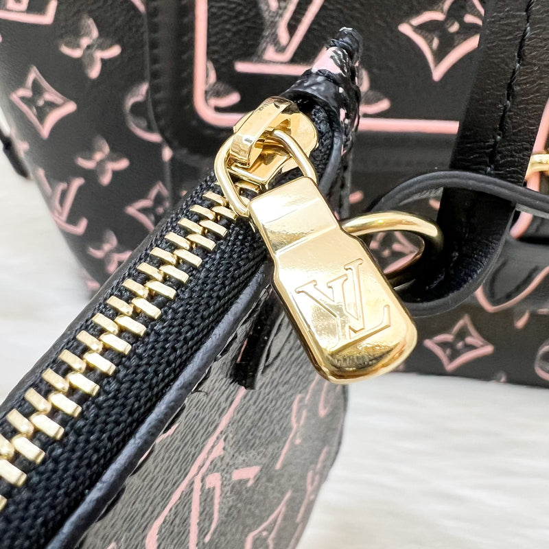 Louis Vuitton LV Fall For You Neverfull MM in Black Monogram Canvas and GHW (Model: M46137)