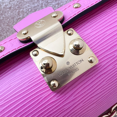 LV Papillon Trunk in Rose (Fuchsia Pink) Epi Leather and GHW (Model: M58649)