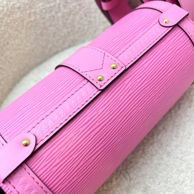 LV Papillon Trunk in Rose (Fuchsia Pink) Epi Leather and GHW (Model: M58649)