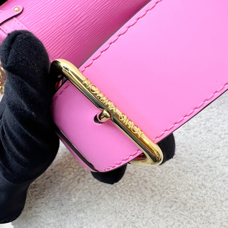 LV Papillon Trunk in Rose (Fuchsia Pink) Epi Leather and GHW (Model: M58649)