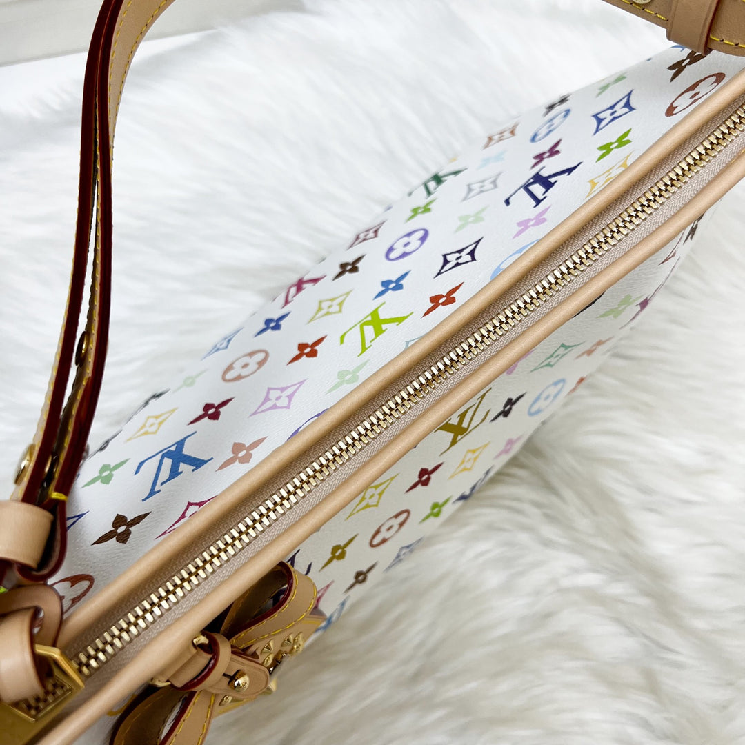 LV x TM Louis Vuitton x Murakami CarryAll East West in White