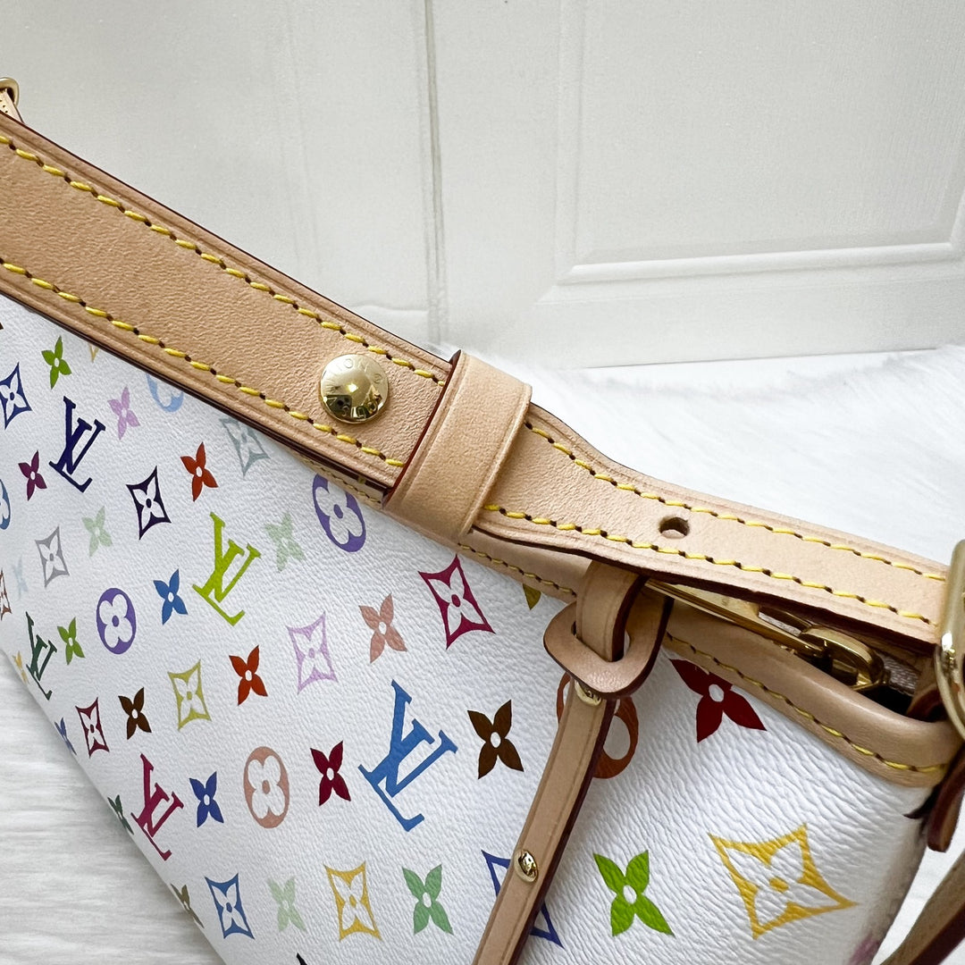 LV x TM Louis Vuitton x Murakami CarryAll East West in White
