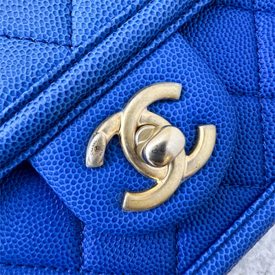 Chanel Sunset by the Sea Belt Bag in Blue Ombre Caviar AGHW