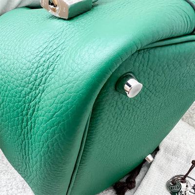 Hermes Picotin 18 in Vert Vertigo Clemence Leather and PHW