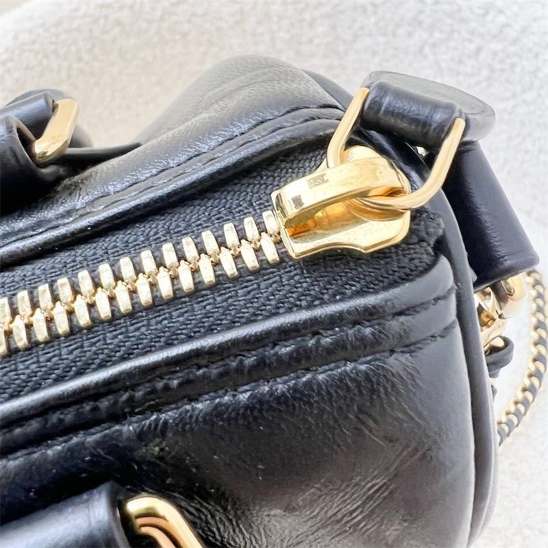 LV Speedy BB Ink in Noir (Black) Monogram GHW