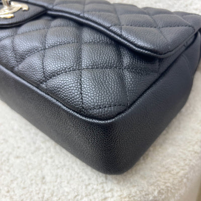 Chanel Easy Caviar Jumbo Flap in Black Caviar and SHW