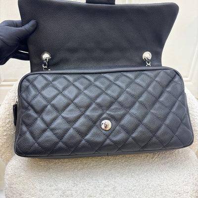 Chanel Easy Caviar Jumbo Flap in Black Caviar and SHW