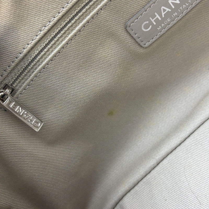 Chanel Easy Caviar Jumbo Flap in Black Caviar and SHW