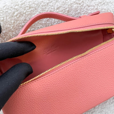 Loro Piana L19 Extra Pocket in Flamingo Pink Calf Leather and GHW