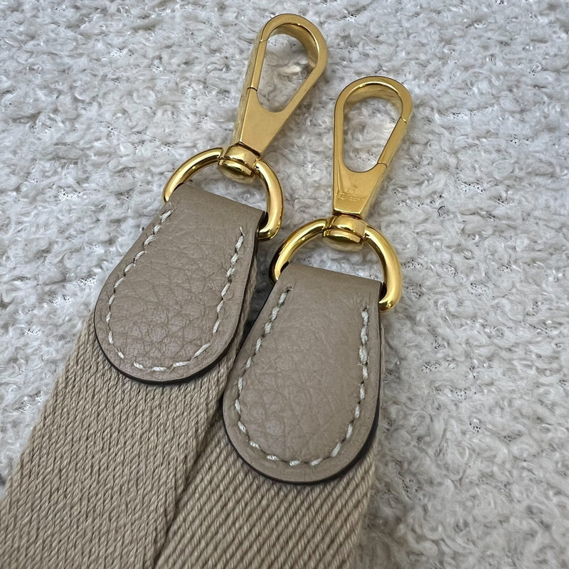 Hermes Mini Evelyne TPM in Trench Clemence Leather and GHW