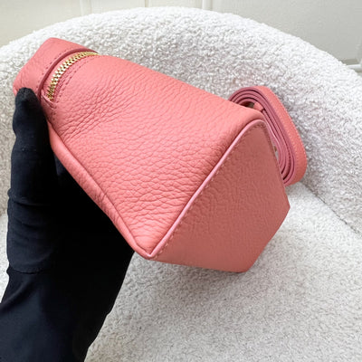 Loro Piana L19 Extra Pocket in Flamingo Pink Calf Leather and GHW