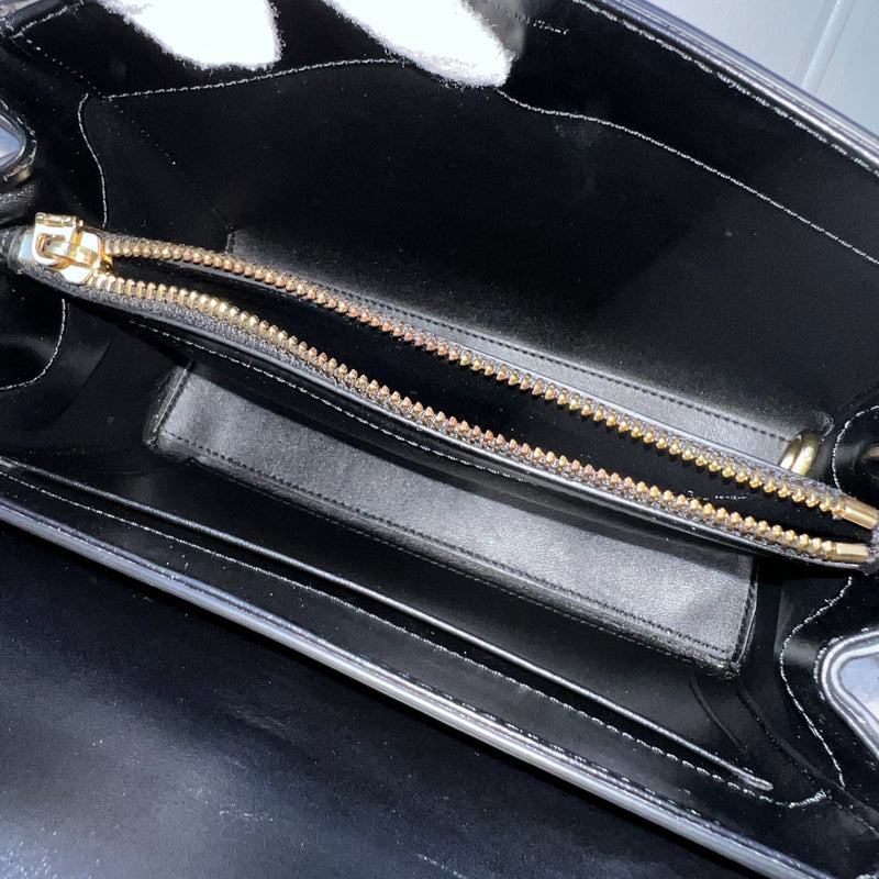 Celine Small 16 bag in Black Satinated Calfskin with GHW