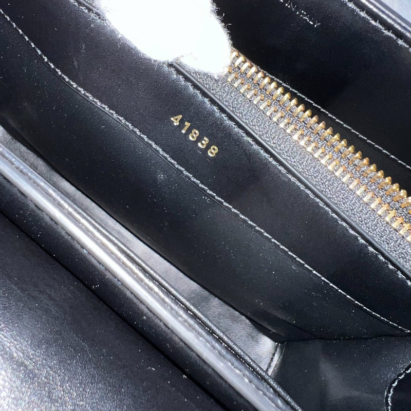 Celine Small 16 bag in Black Satinated Calfskin with GHW