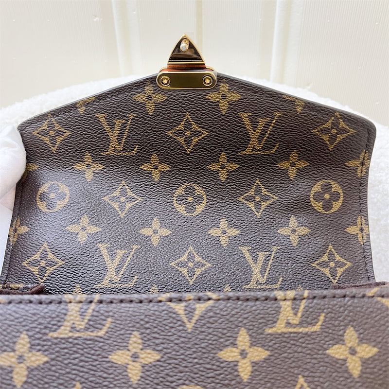 LV Pochette Metis East West in Monogram Canvas and GHW