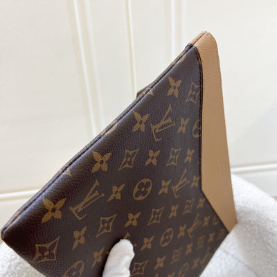 LV Daily Pouch in Monogram Caviar and GHW (Model: M64591)