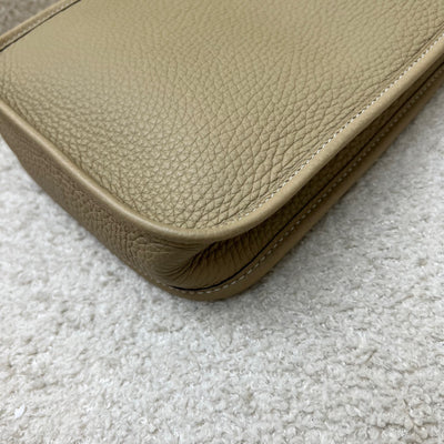 Hermes Mini Evelyne TPM in Trench Clemence Leather and GHW