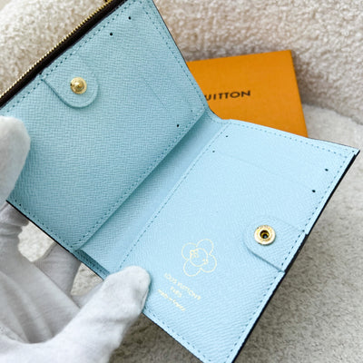 LV Lisa Wallet with Vivienne Print Monogram Canvas and GHW (Model: M12487)