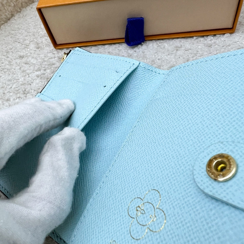 LV Lisa Wallet with Vivienne Print Monogram Canvas and GHW (Model: M12487)