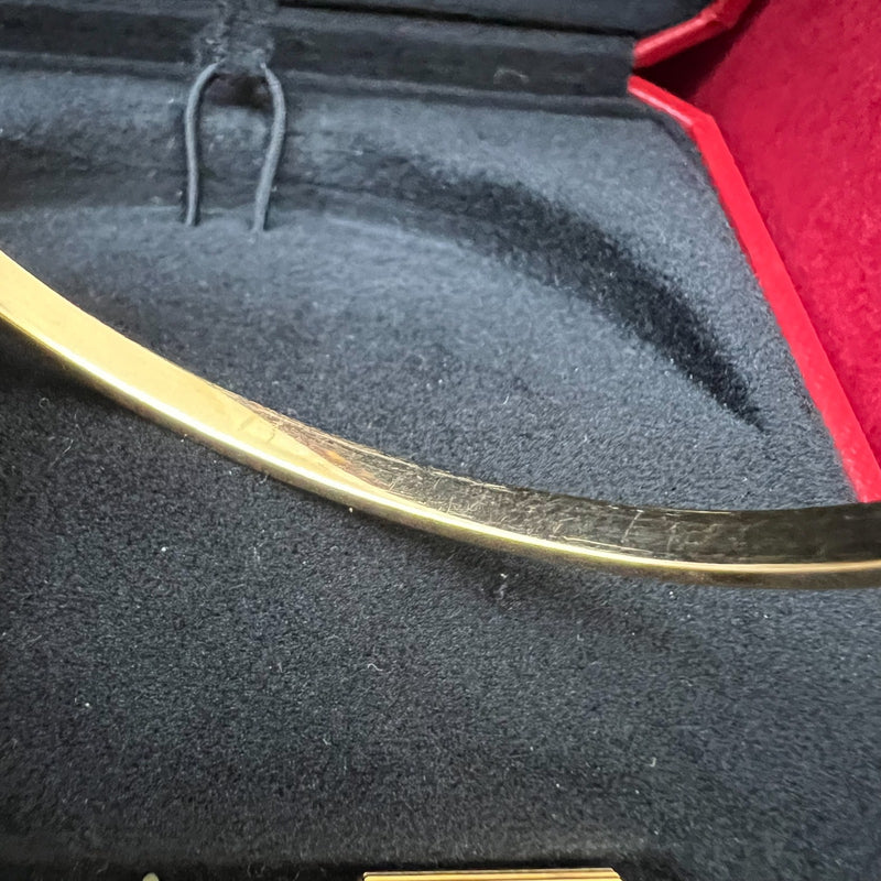 Cartier Love Bracelet Small Model SM in 18K Yellow Gold Sz 19