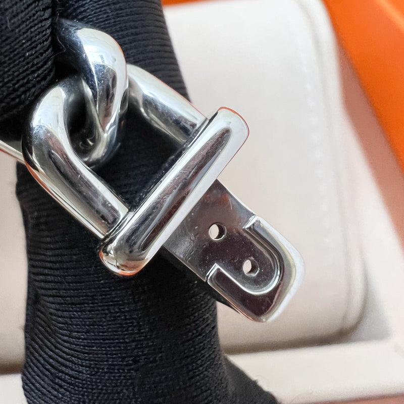 Hermes Nantucket Watch in Stainless Steel (Extra links included)