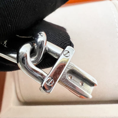 Hermes Nantucket Watch in Stainless Steel (Extra links included)