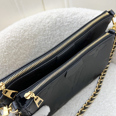 LV Multi Pochette Accessoires MPA in Black Empreinte Leather and GHW