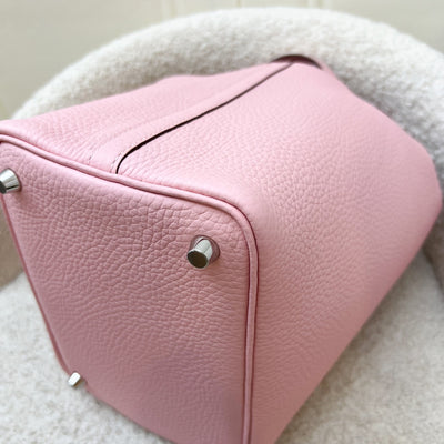 [Brand New] Hermes Picotin 18 in Rose Sakura Clemence Leather and PHW