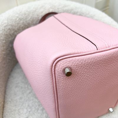 [Brand New] Hermes Picotin 18 in Rose Sakura Clemence Leather and PHW