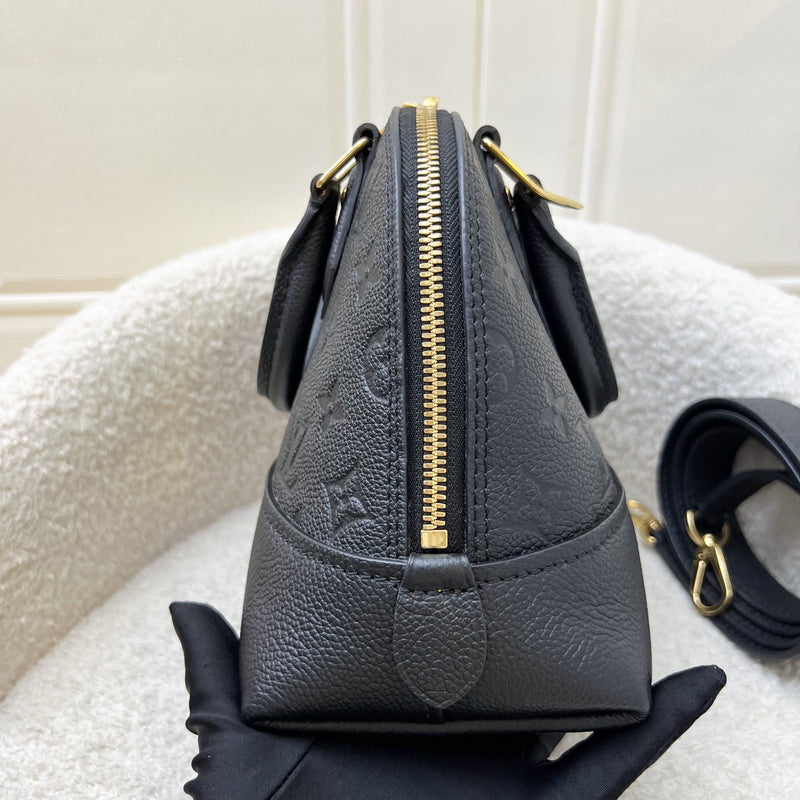 LV Alma BB in Monogram Black Empreinte Leather and GHW