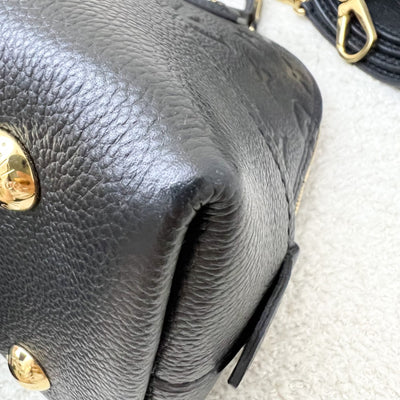 LV Alma BB in Monogram Black Empreinte Leather and GHW
