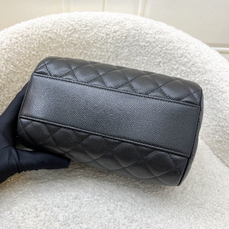 Chanel 25S Bowling Bag in Black Caviar and LGHW (Model: AP4474)