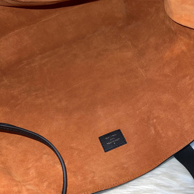 LV Low Key Cabas MM in Black Leather and GHW (Model: M25341)