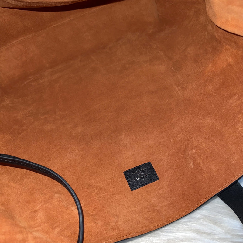 LV Low Key Cabas MM in Black Leather and GHW (Model: M25341)