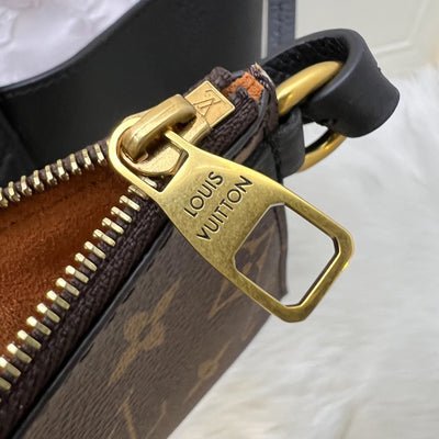 LV Low Key Cabas MM in Black Leather and GHW (Model: M25341)